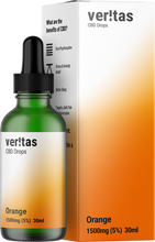 Load image into Gallery viewer, Veritas CBD Oil | 1500mg | 5% | 30ml  Full Spectrum CBD Oral Drops - The CBD Selection