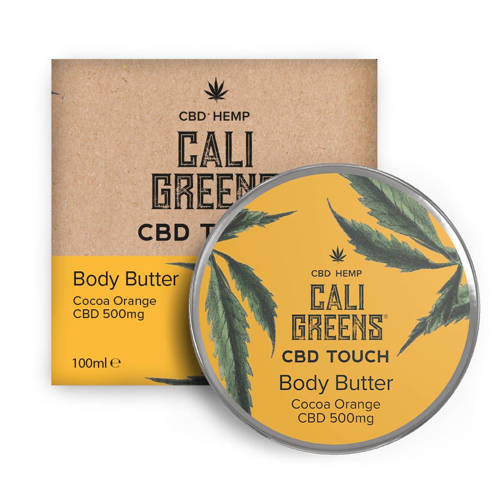 Cali Greens Body Butter Cocoa Orange 100ml CBD Touch - 500mg - The CBD Selection