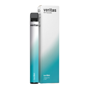 Veritas CBD Disposable Vape Pens - Ice Mint - 150mg CBD- 2.5ml - The CBD Selection