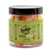 Load image into Gallery viewer, 750mg CBD Vegan Sour Dummies Sweets - 25 Pieces- 30mg each - The CBD Selection