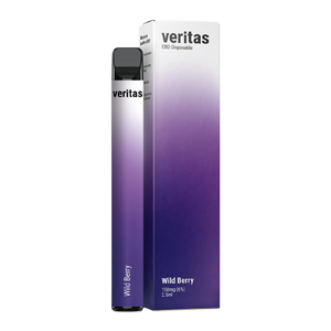 Veritas CBD Disposable Vape Pens - Wild Berries - 150mg CBD- 2.5ml - The CBD Selection