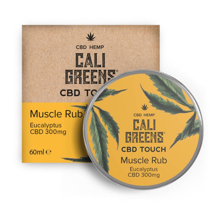 Cali Greens Muscle Rub Eucalyptus 60ml CBD Touch - 300mg - The CBD Selection