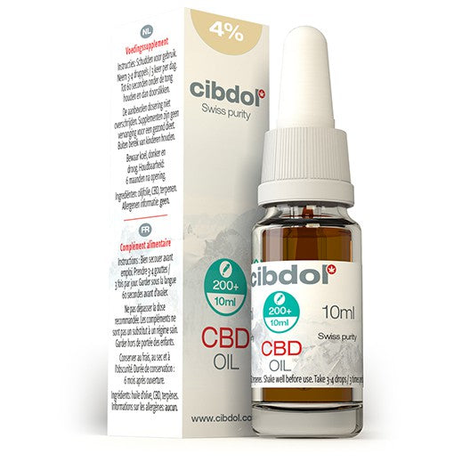 CIBDOL CBD Oil 4% 10ml - The CBD Selection