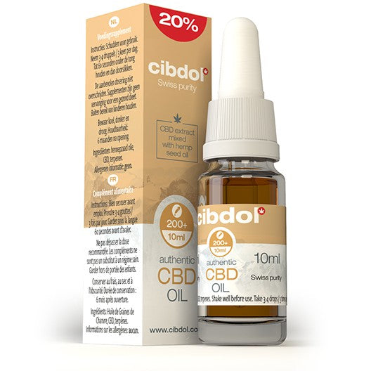 CIBDOL CBD Hemp Seed Oil 20% 10ml - The CBD Selection