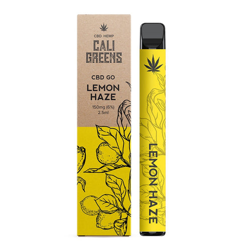 Cali Greens CBD Go Lemon Haze Vape Pen 150mg - The CBD Selection